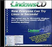 Nueva versin de Lindows, Lindows 4.0, funciona desde un CD, sin instalacin
